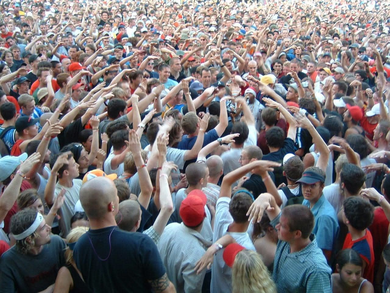 Festival crowd